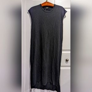 Madewell Muscle Midi T Shirt Size M in black